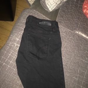 Calvin Klein size 8 black leggings